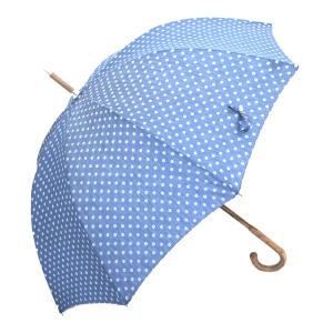 Damenschirm – Pünktchenblau